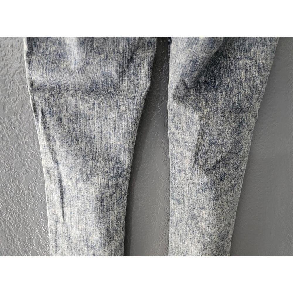 Cello Denim Jeans Pants Acid Wash High Waist Skinny Size 7 Jr Buttons Closer - Picture 16 of 16